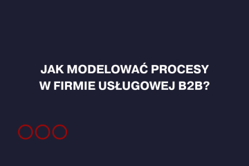 jak modelować procesy w firmie usługowej b2b